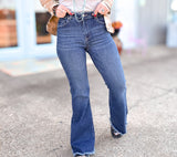 Free Spirit Flare Blue Jeans