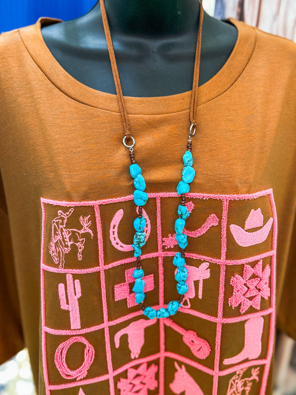 Turquise Trails Necklace