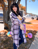 Lavender Layers Pocket Cardigan