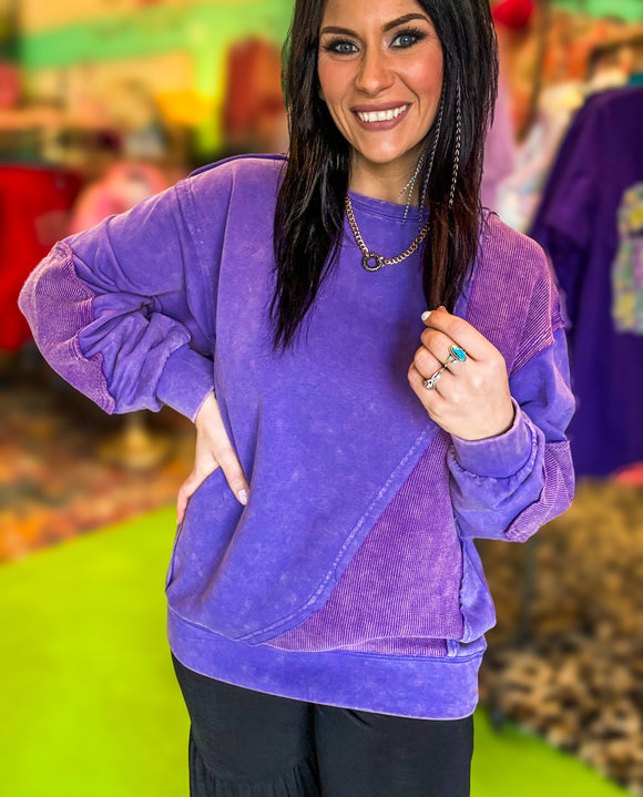 Amethyst Abby Sweater