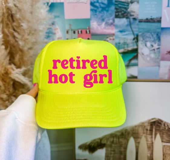 Retired Hot Girl Cap• Pre Order