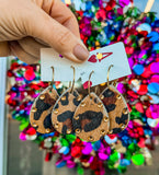 Wild Whisper Leather Earrings