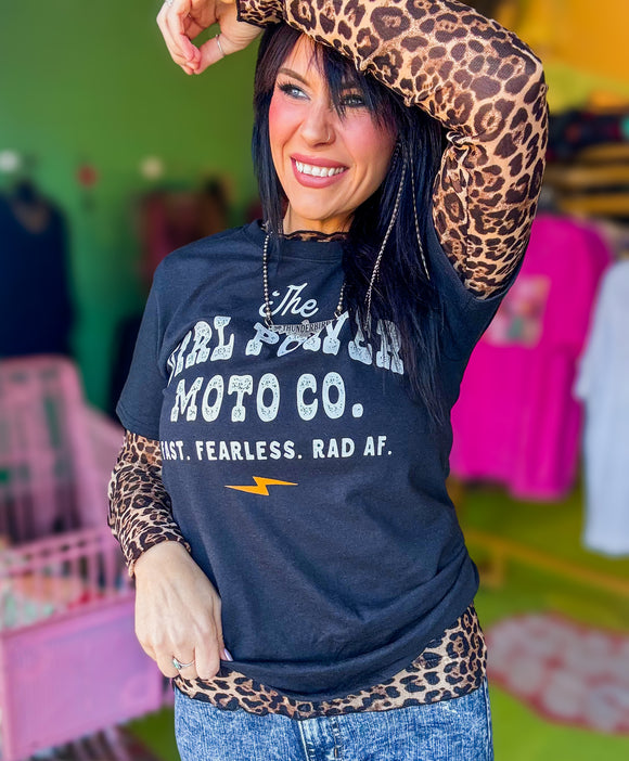 Girl Power Moto Co. Tee