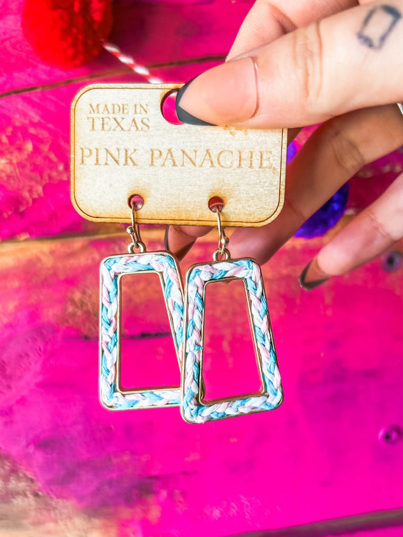 Roped Em’ Earrings by Pink Panache