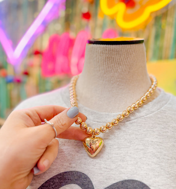 Golden Heartland Necklace